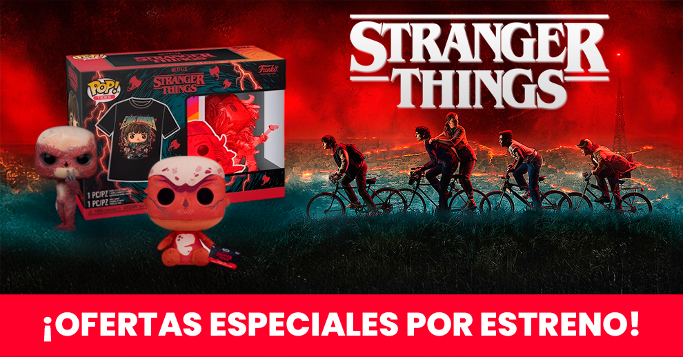 ¡Ofertas por la 5 temporada de Stranger Things! 